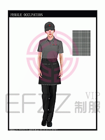 快餐廳制服設計圖035
