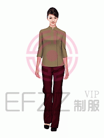 水區更衣服務員制服設計圖124