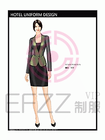 酒店經(jīng)理服裝設(shè)計(jì)圖341