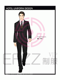 酒店經理服裝設計圖352